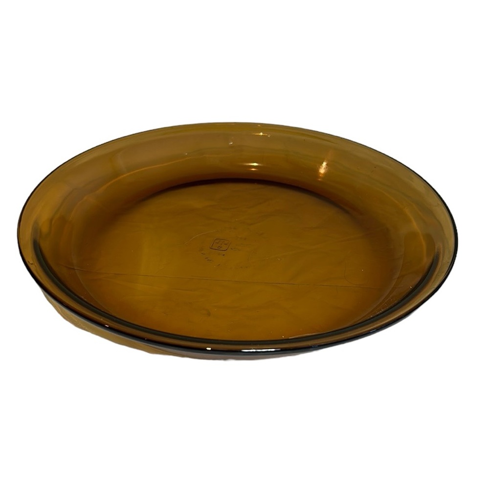 Anchor Hocking glass pie plate 1‎ quart